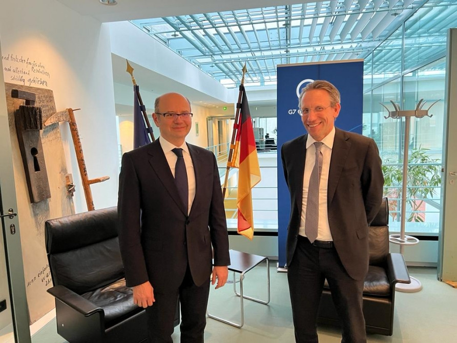 Azerbaijan's Energy Minister meets with Adviser to German Federal Chancellor